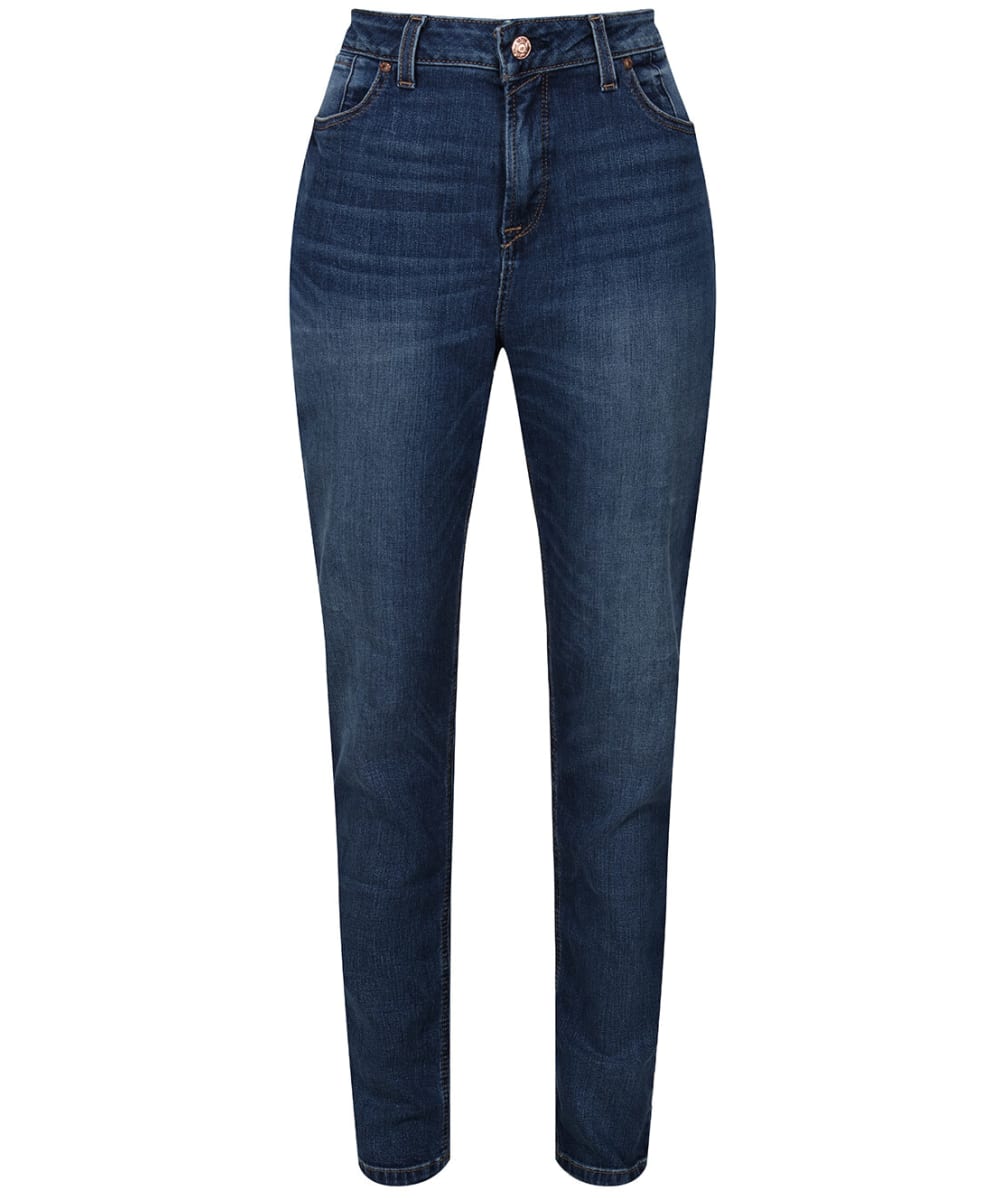 View Womens Ariat Premium High Rise Skinny Jeans Ocean Blue 26 Short information