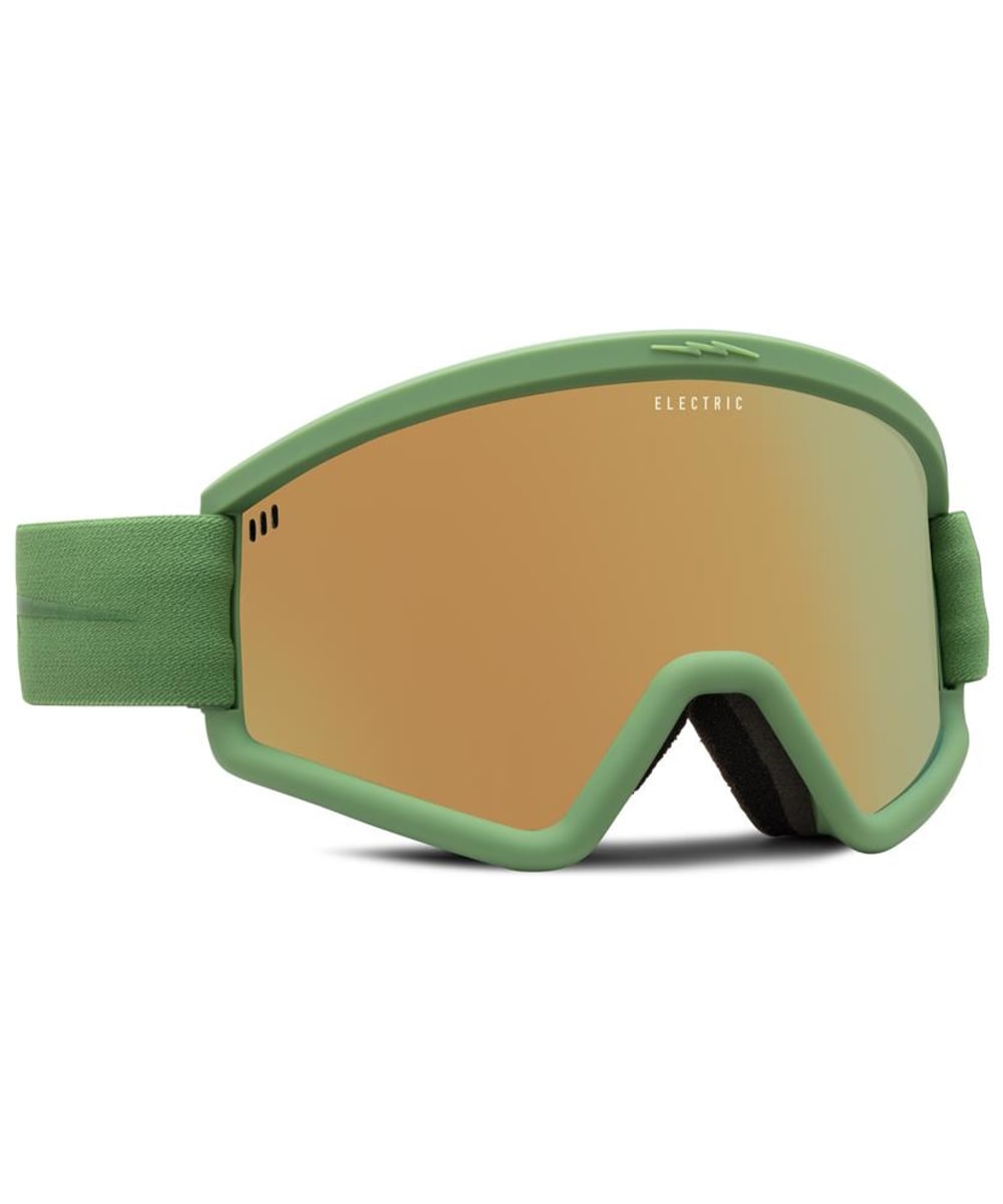 View Electric Hex Invert Lightweight Snow Sports Goggles Moss Gold One size information