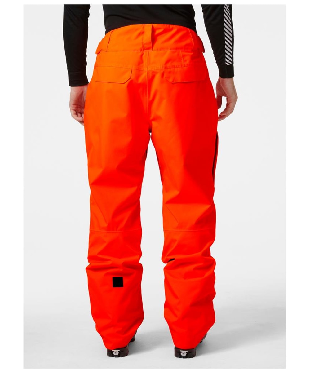 View Mens Helly Hansen Sogn Waterproof Cargo Pants Neon Orange XXL information