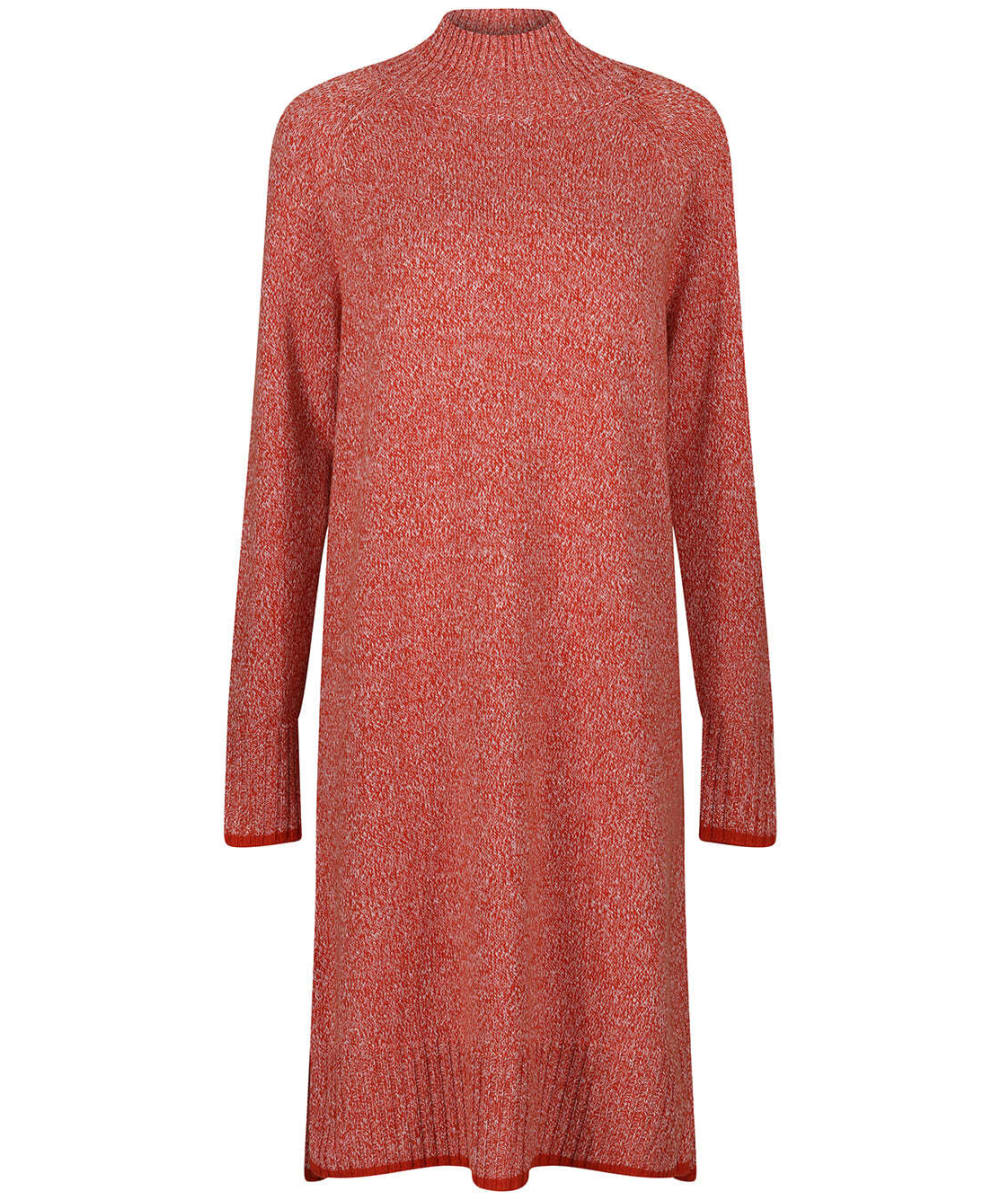 View Womens Barbour Castanesa Knitted Dress Burnt Russet UK 18 information