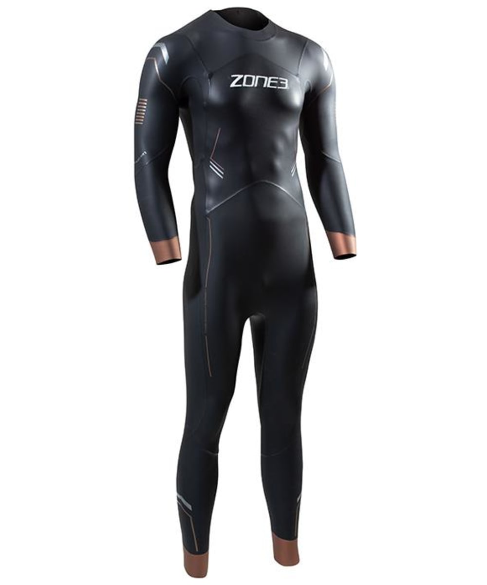 View Mens Zone3 Thermal Agile Wetsuit Black Gold ML information