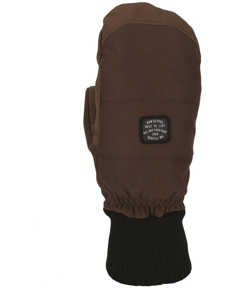 View Mens POW Water Repellent Brier Insulated Snow Mitt Deep Mahogany XL information
