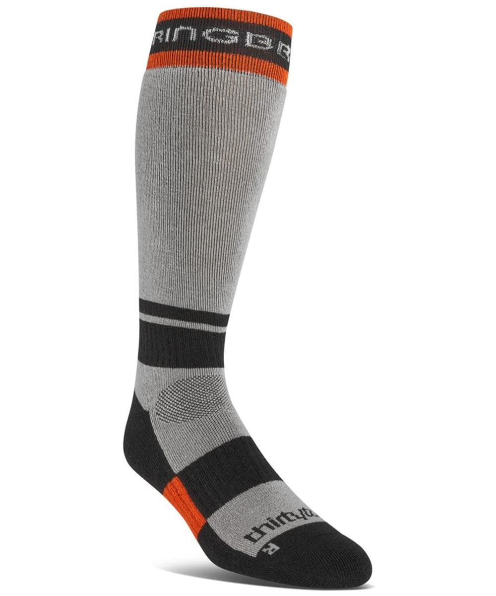 View Mens ThirtyTwo Spring Break ASI Arch Support Sock Gravel SM information