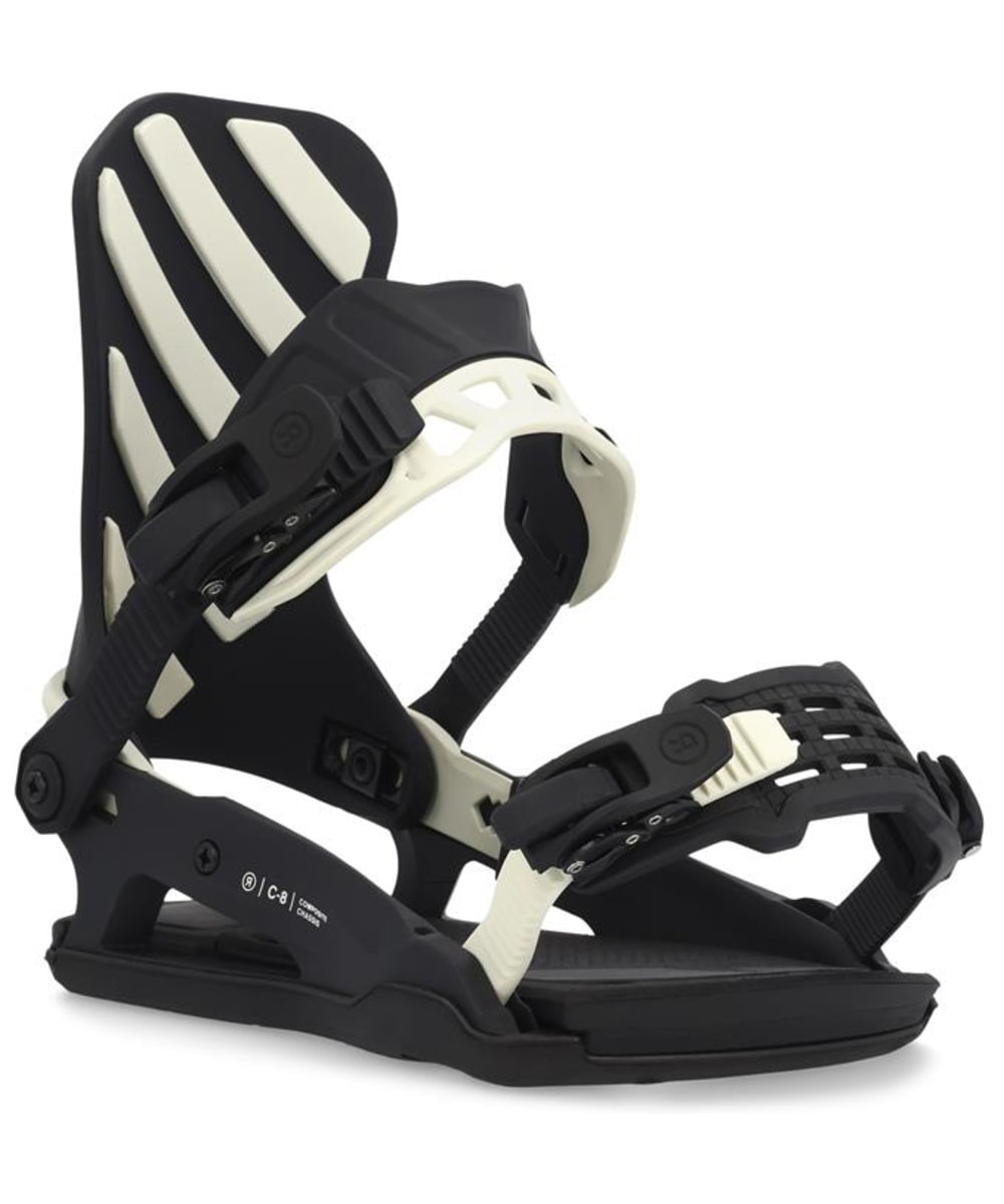 View Mens Ride C8 All Mountain Powder Groomers Snowboard Bindings Black L information