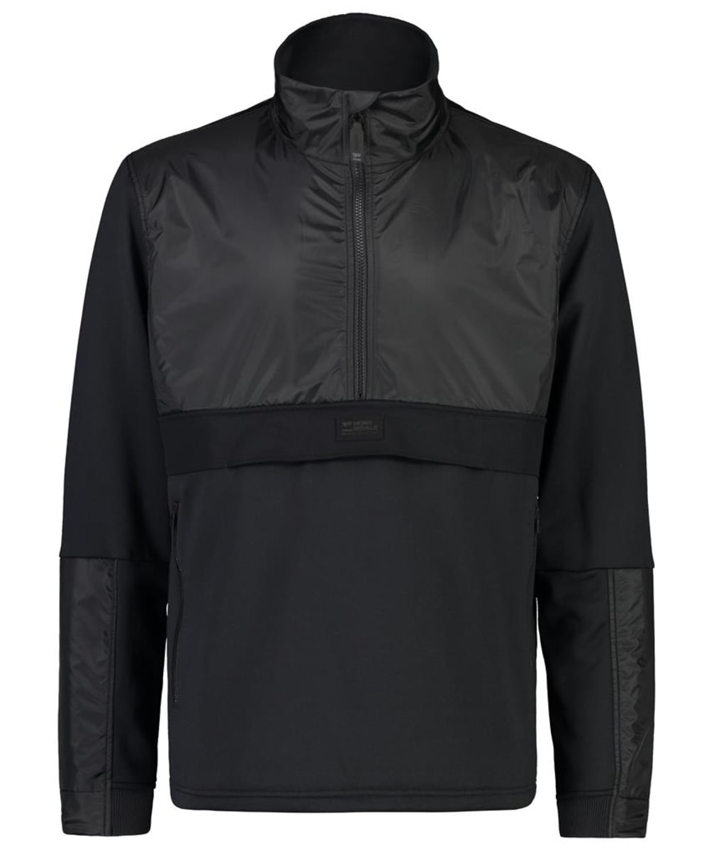 View Mens Mons Royale Decade Mid Water Repellent Pullover Black M information