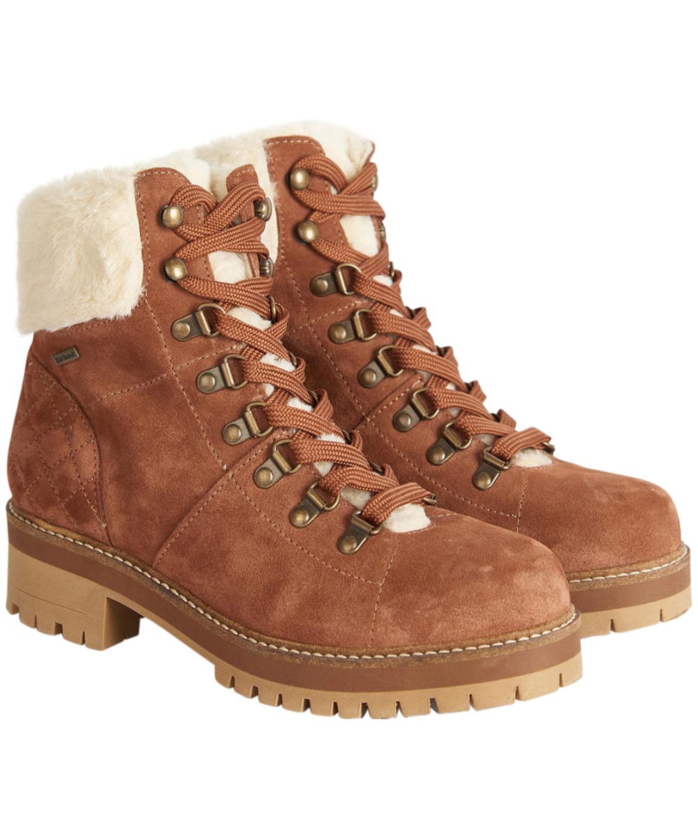 View Womens Barbour Lula Boots Rust UK 8 information