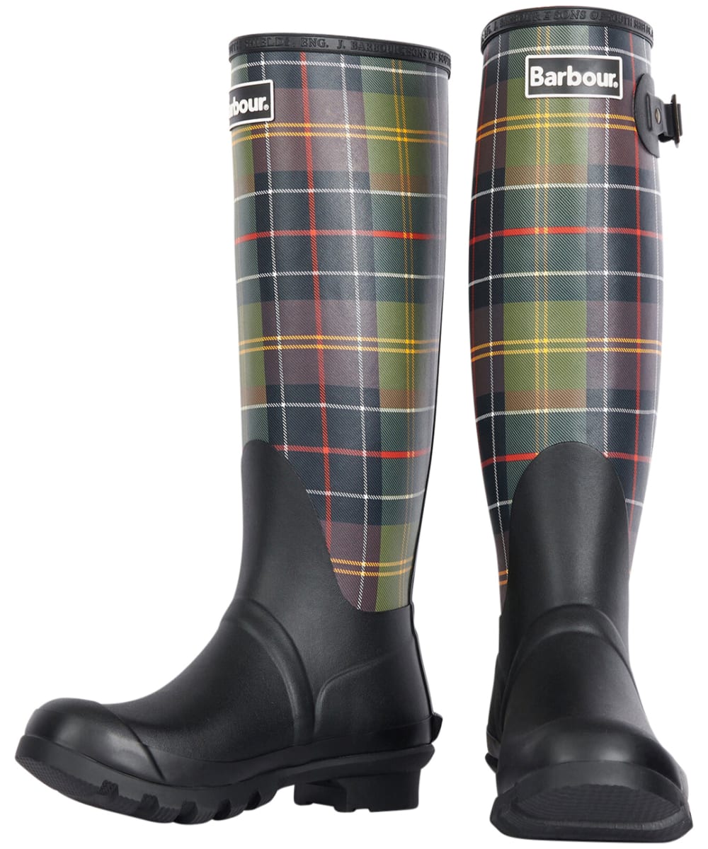Tartan on sale wellington boots
