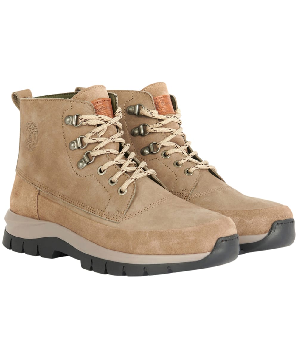 View Mens Barbour Ward Boots Buff UK 8 information