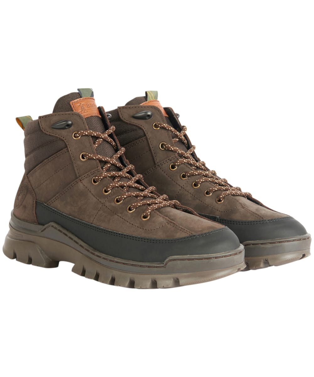 View Mens Barbour Asher Walking Boots Choco UK 7 information