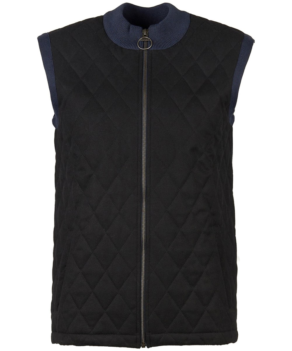 View Mens Barbour Kyle Knitted Gilet Navy UK L information