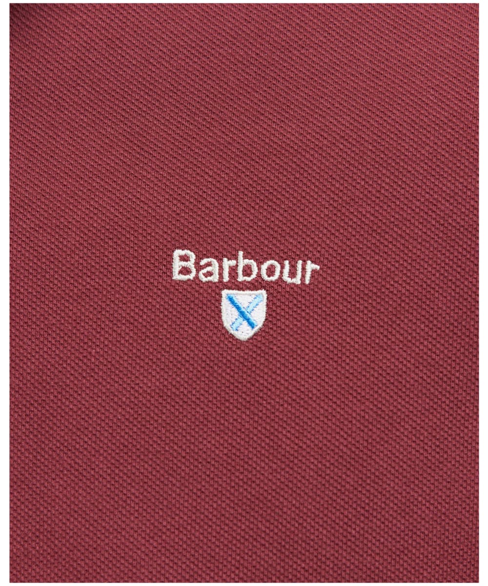 Men's Barbour Tartan Pique Polo Shirt