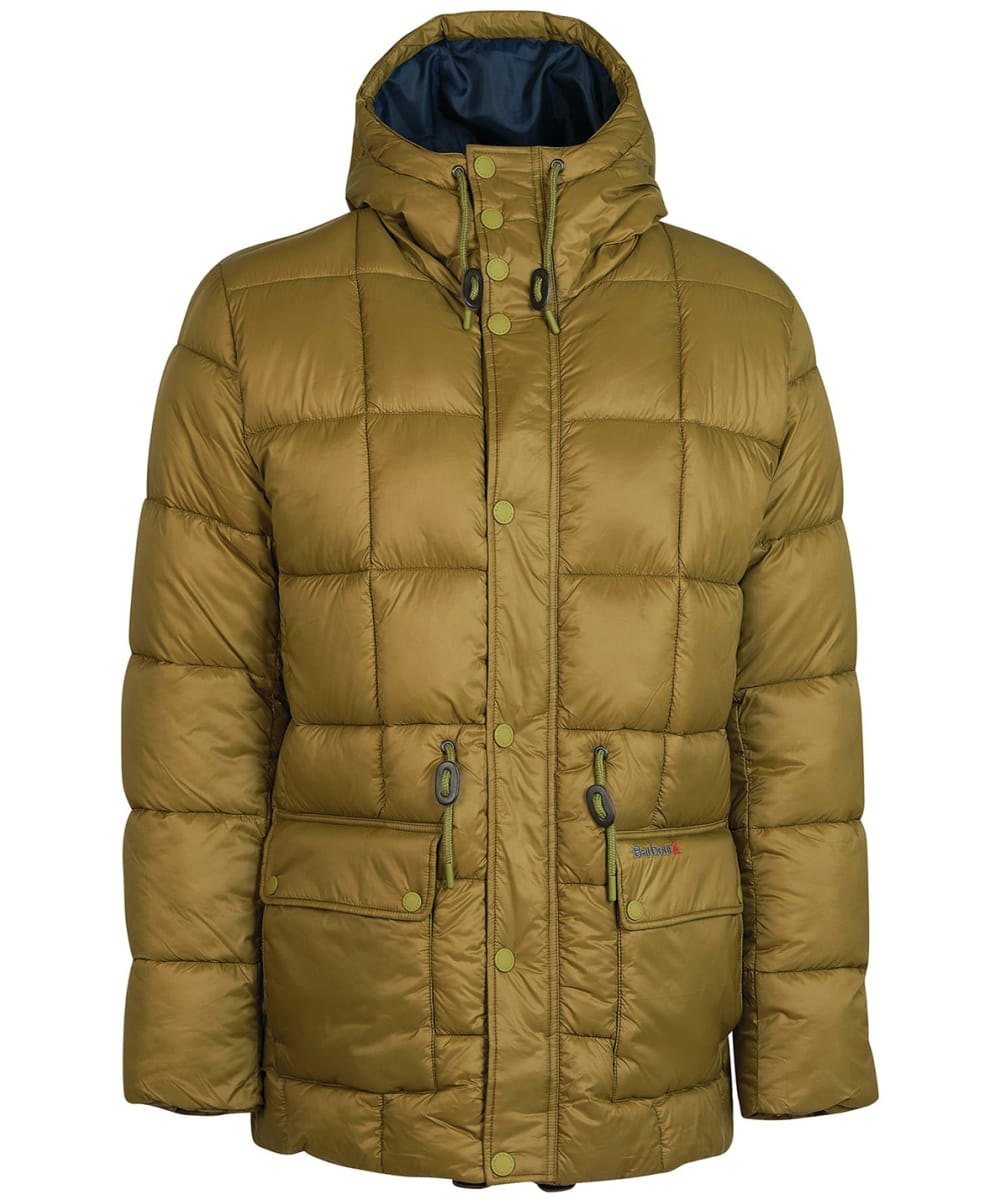 View Mens Barbour Fell Quilted Jacket North Green UK L information