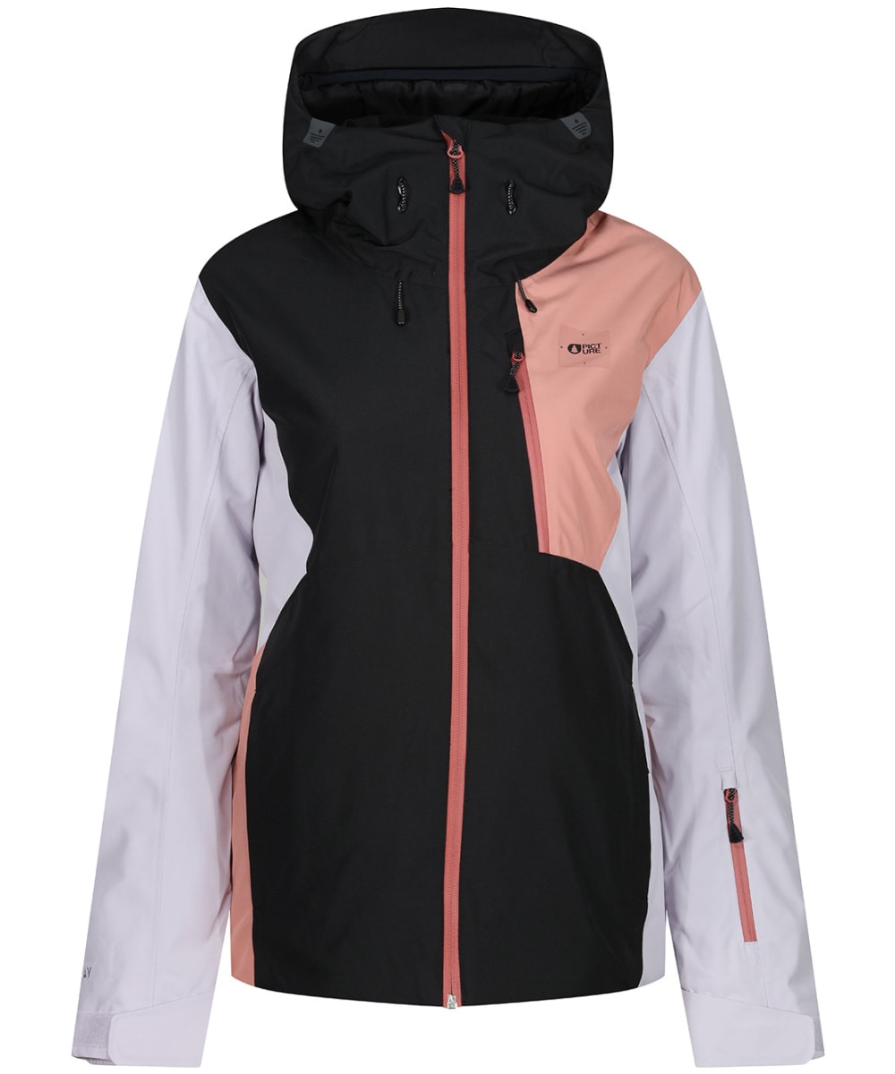 View Womens Picture Seen Waterproof Hooded Snow Jacket Black XS information