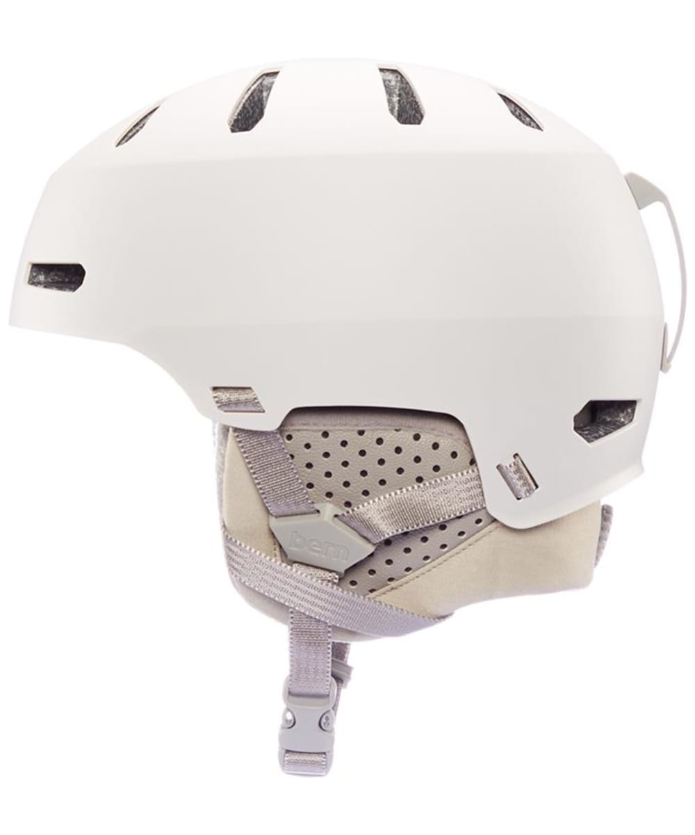 View Bern Macon 20 Multi Sport Cycle Skate Ski Snowboard Helmet Matte White 52555cm S information