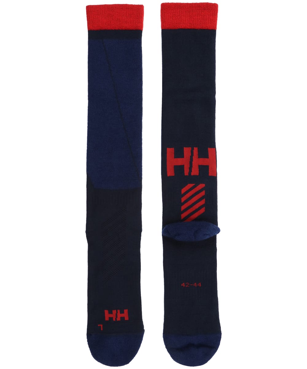 View Helly Hansen Alpine Merino Wool Blend Technical Socks Navy 10512 UK information