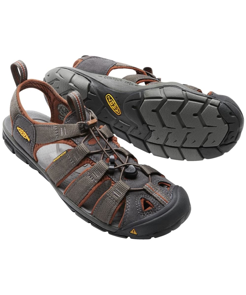 Men's KEEN Clearwater CNX Waterproof Leather Sandals