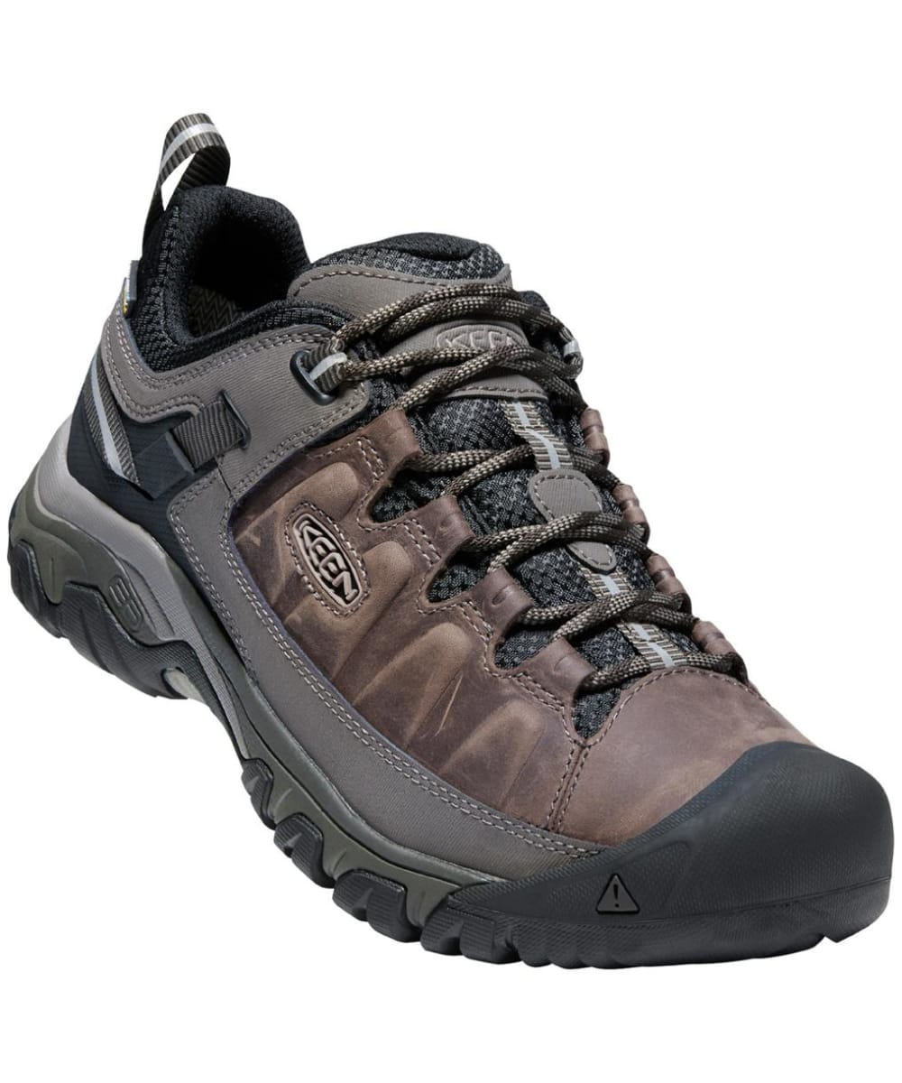 View Mens KEEN Targhee III Waterproof Hiking Shoes Bungee Cord Black UK 10 information