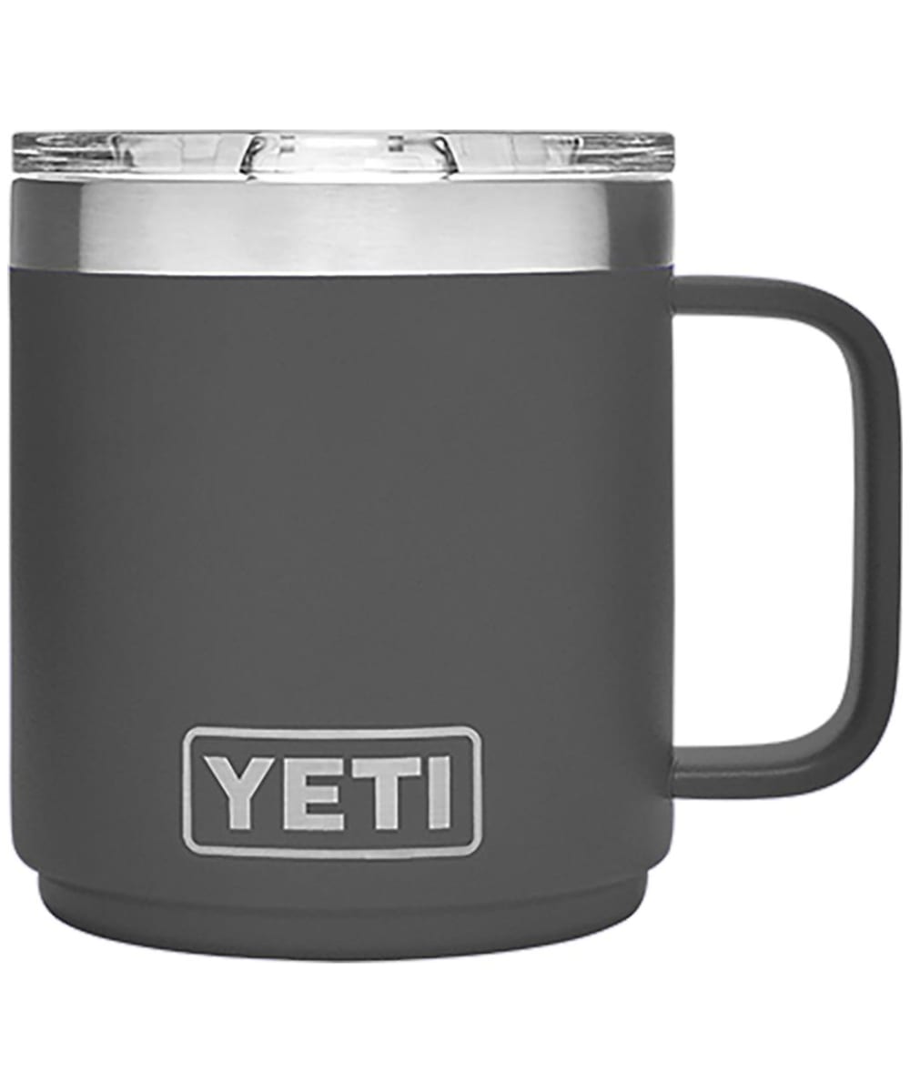 View YETI Rambler 10oz Stainless Steel Vacuum Insulated Mug Charcoal UK 296ml information