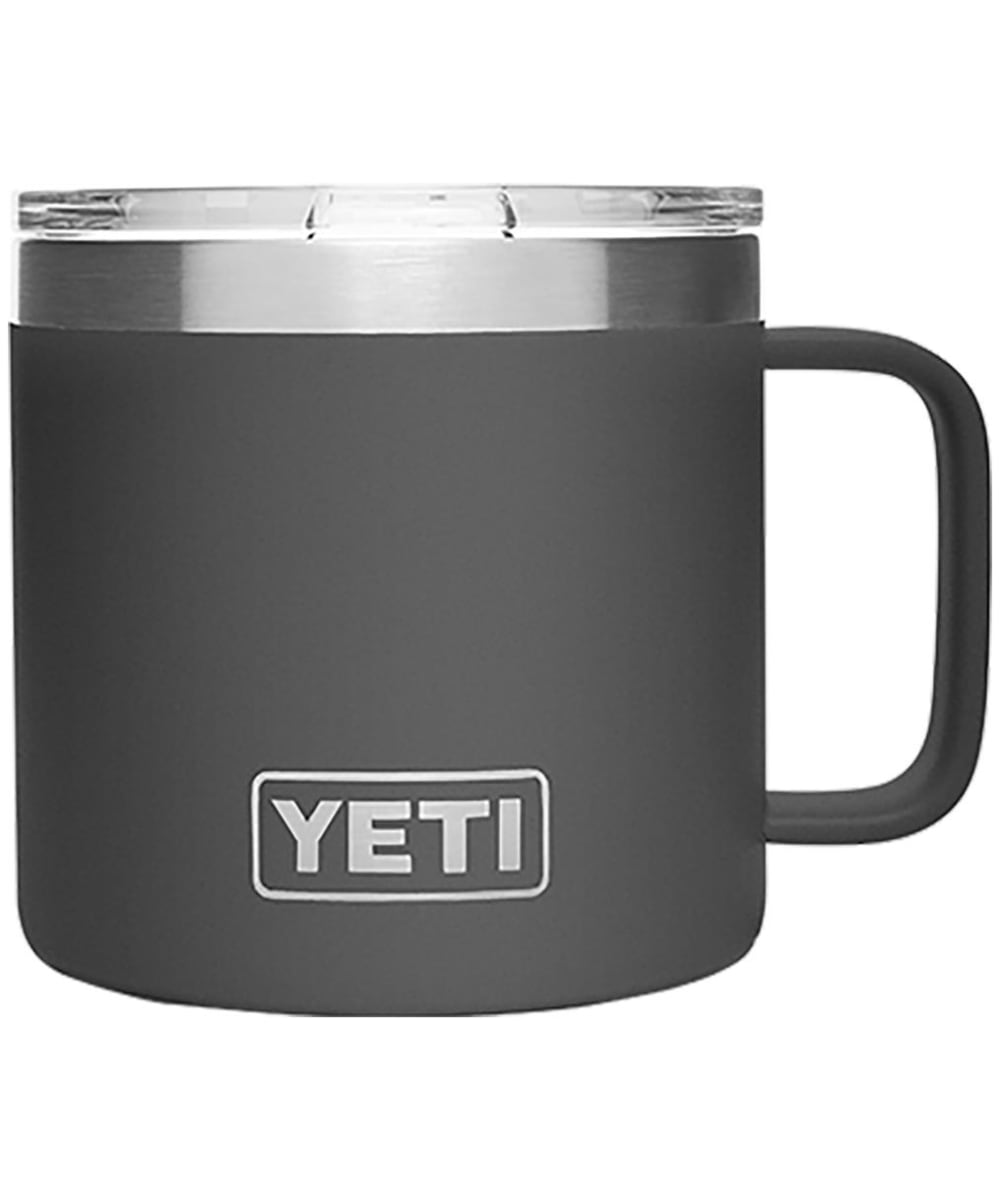 View YETI Rambler 14oz Stainless Steel Vacuum Insulated Mug Charcoal UK 414ml information