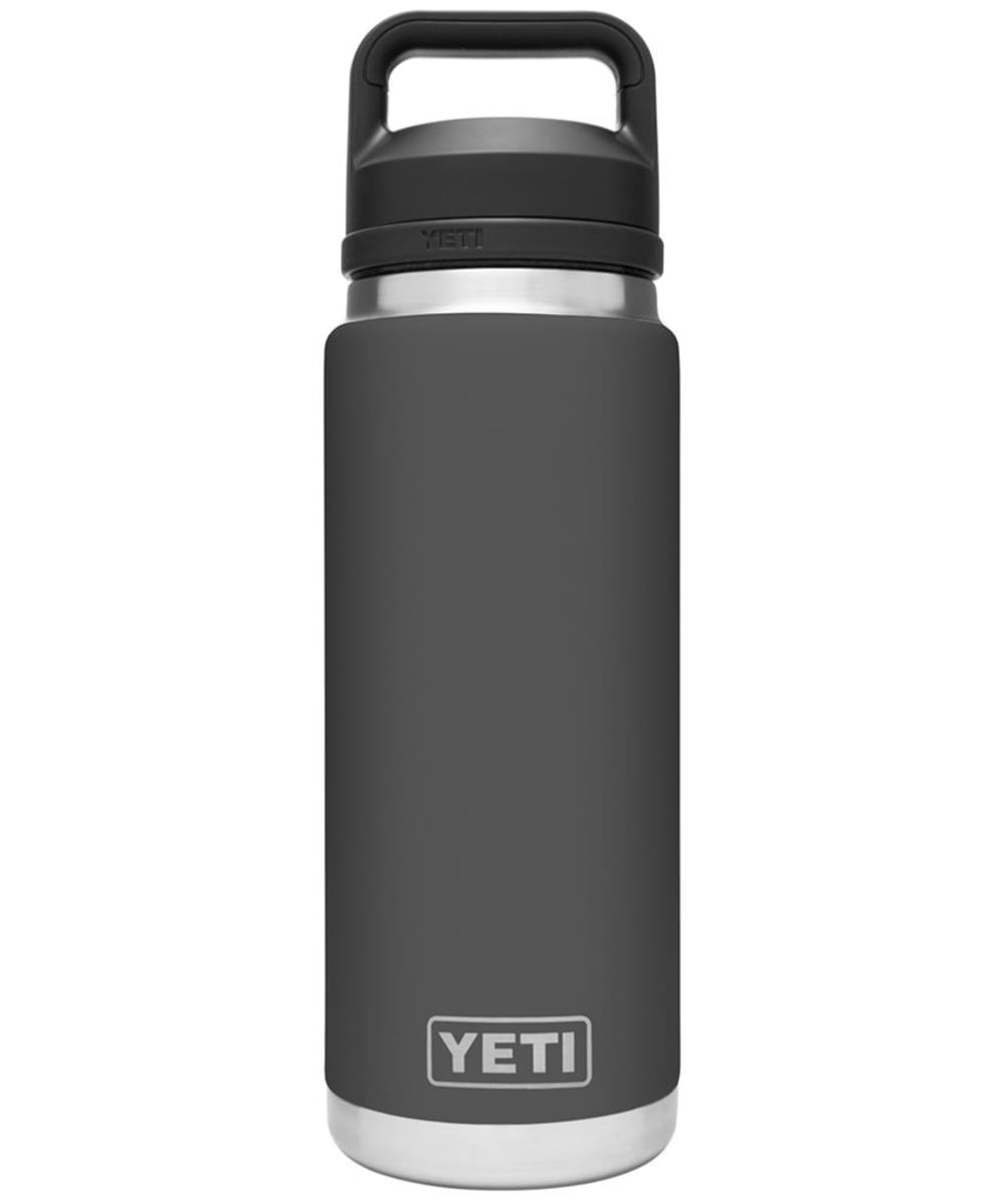 View YETI Rambler 26oz Stainless Steel Vacuum Insulated Leakproof Chug Cap Bottle Charcoal UK 760ml information