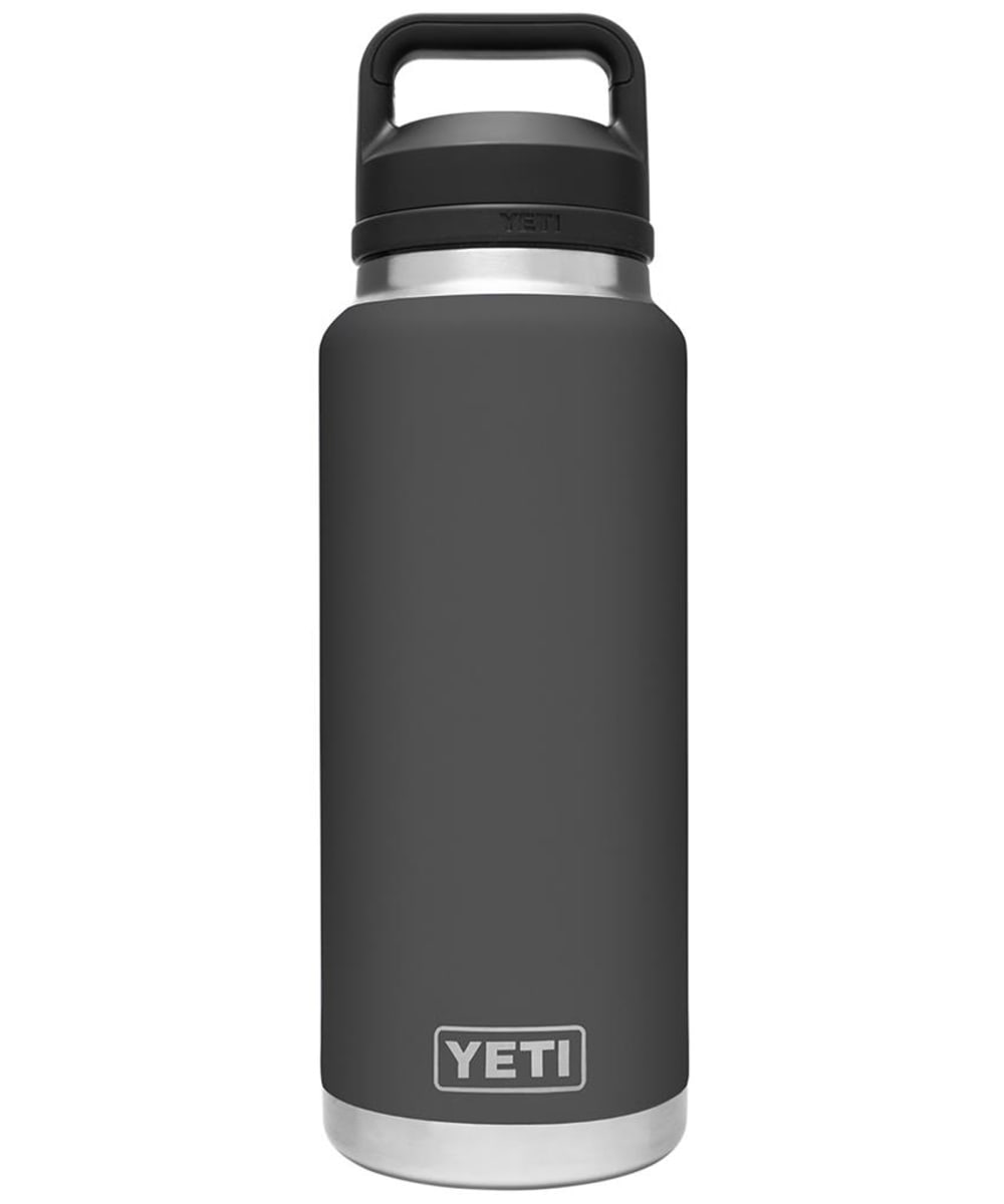 View YETI Rambler 36oz Stainless Steel Vacuum Insulated Leakproof Chug Cap Bottle Charcoal UK 1065ml information