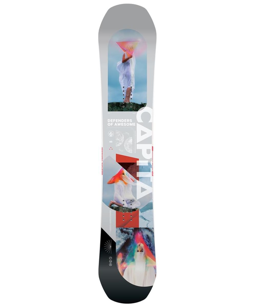 View Mens Capita Defenders of Awesome Freestyle AllMountain Snowboard Multi 156cm information