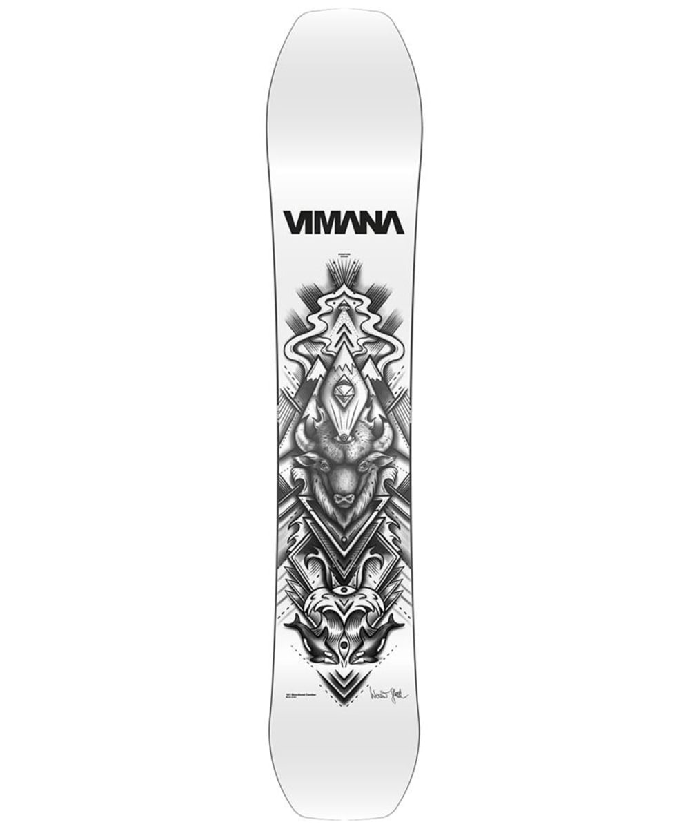 View Mens Vimana The Werni Stock Directional Snowboard White 161 cm information
