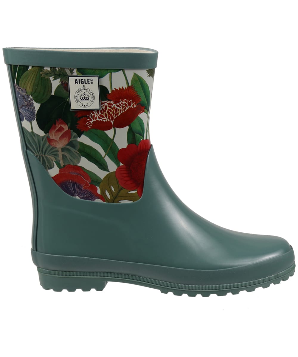 Women s Aigle Eliosa Printed Ankle Wellington Boots