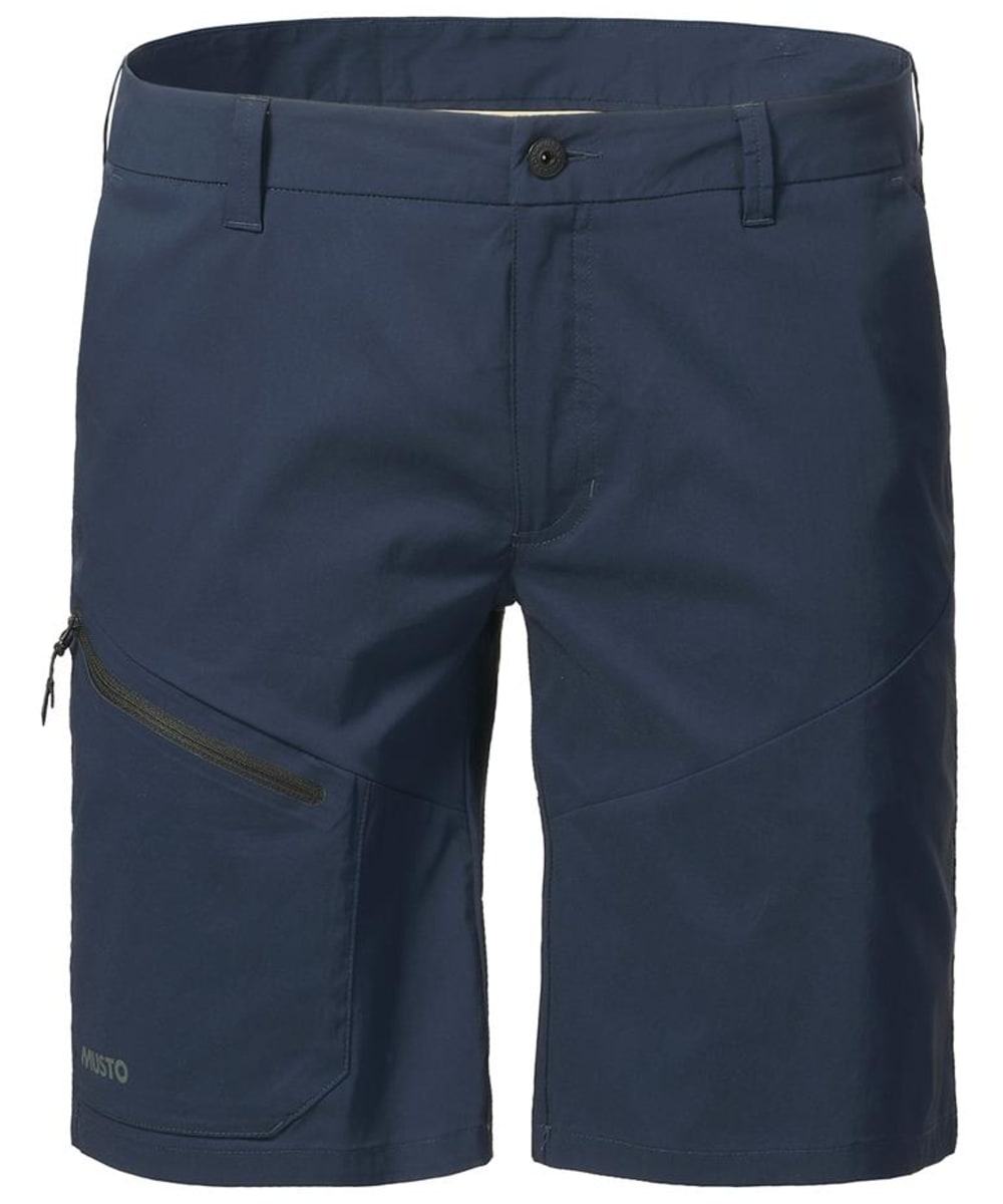 View Mens Musto Cotton Blend Cargo Shorts Navy 38 information