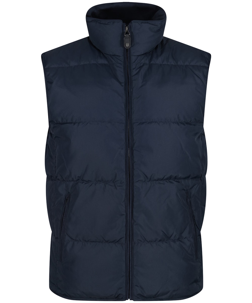 View Mens Dubarry Graystown Fleece Lined Polyester Gilet Navy UK L information