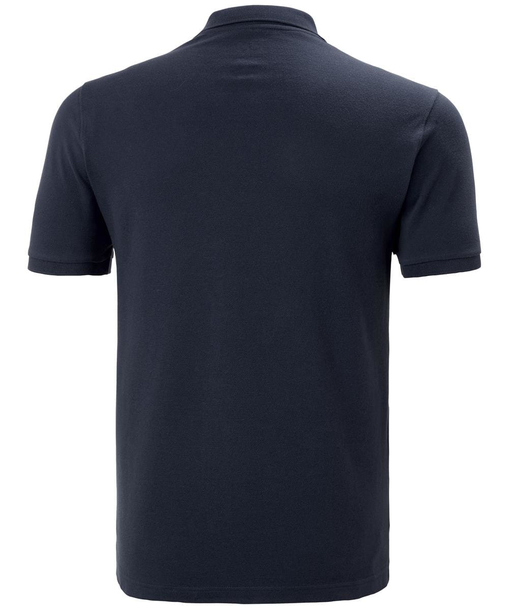 View Mens Helly Hansen Transat Short Sleeved Polo Shirt Navy M information