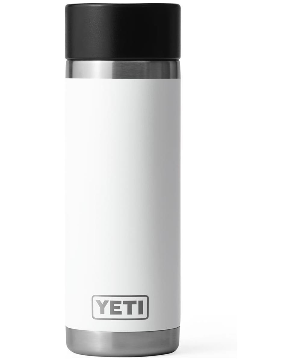 View YETI Rambler 18oz Stainless Steel Vacuum Insulated Leakproof HotShot Bottle White UK 532ml information