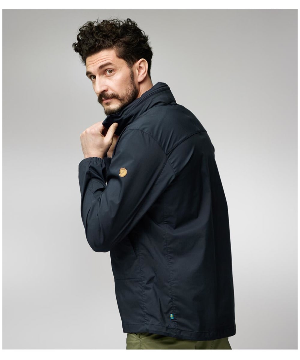 Fjällräven travellers jacket dark navy top