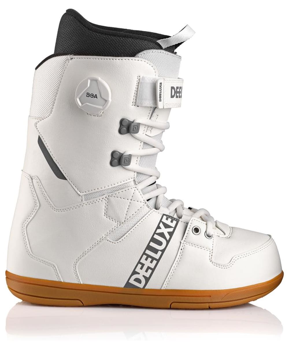 View Mens Deeluxe DNA BOA Snowboard Boots Team White UK 95 information
