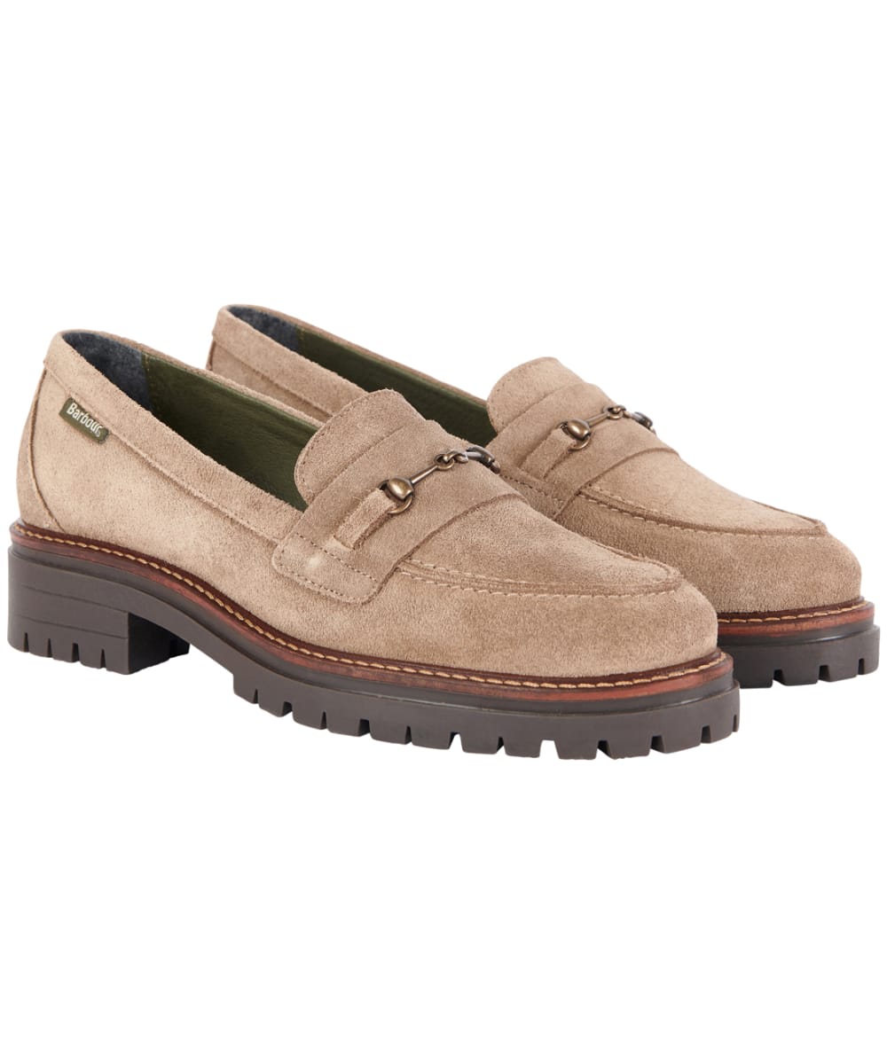 View Womens Barbour Brooke Loafer Taupe UK 3 information