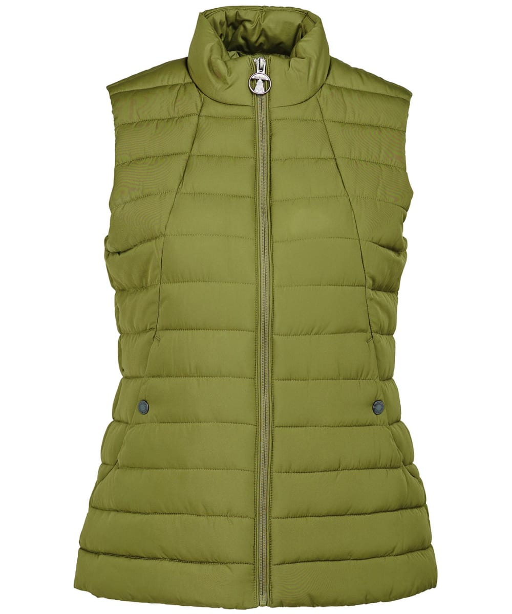 View Womens Barbour Yara Quilted Gilet Olive Tree UK 18 information