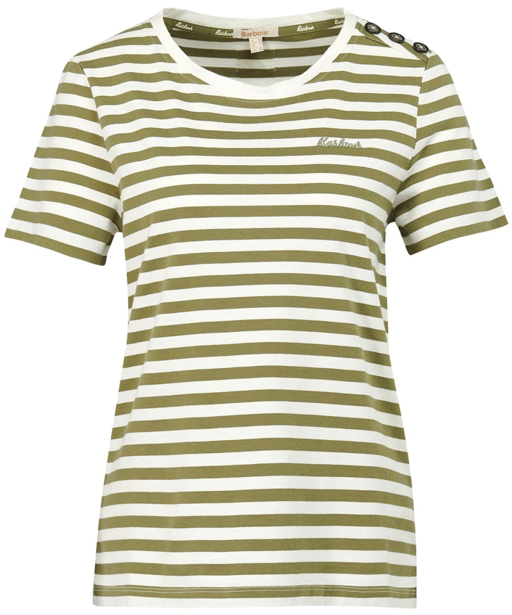 View Womens Barbour Ferryside Top Olive Tree UK 14 information