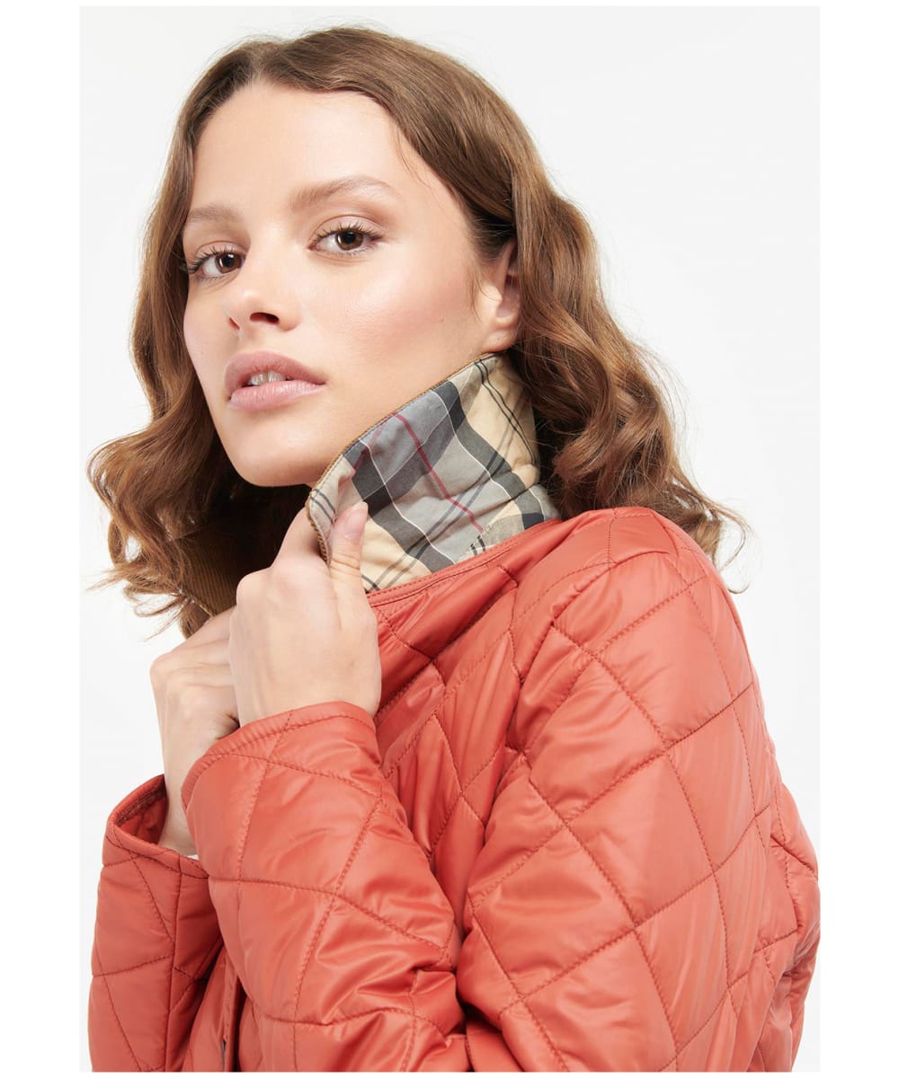 Barbour deveron deals quilted jacket womens