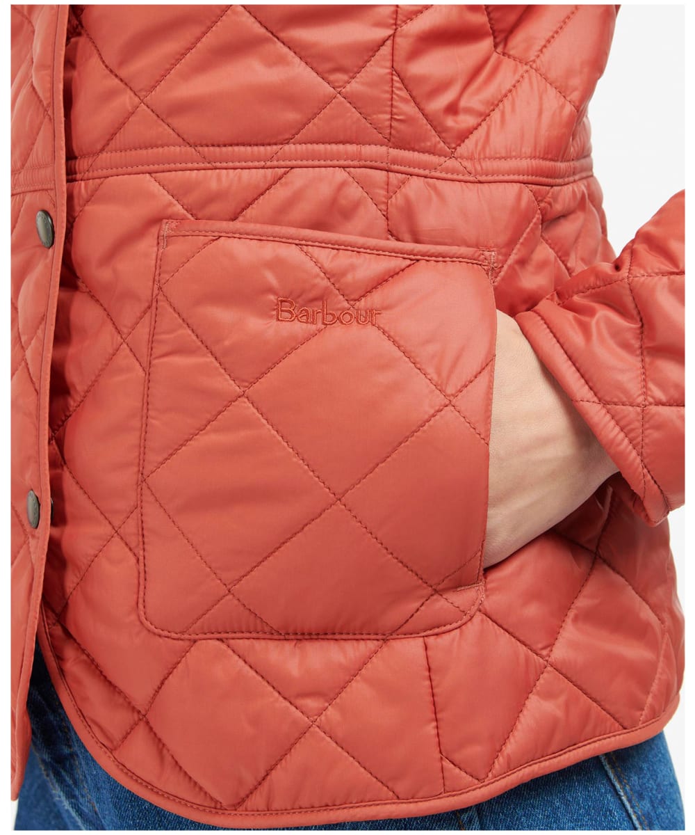 Barbour deveron quilted jacket womens store