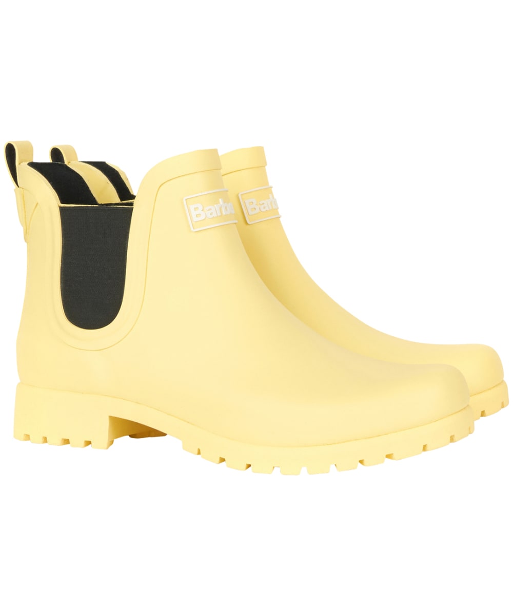 View Womens Barbour Wilton Welly Buttermilk UK 4 information
