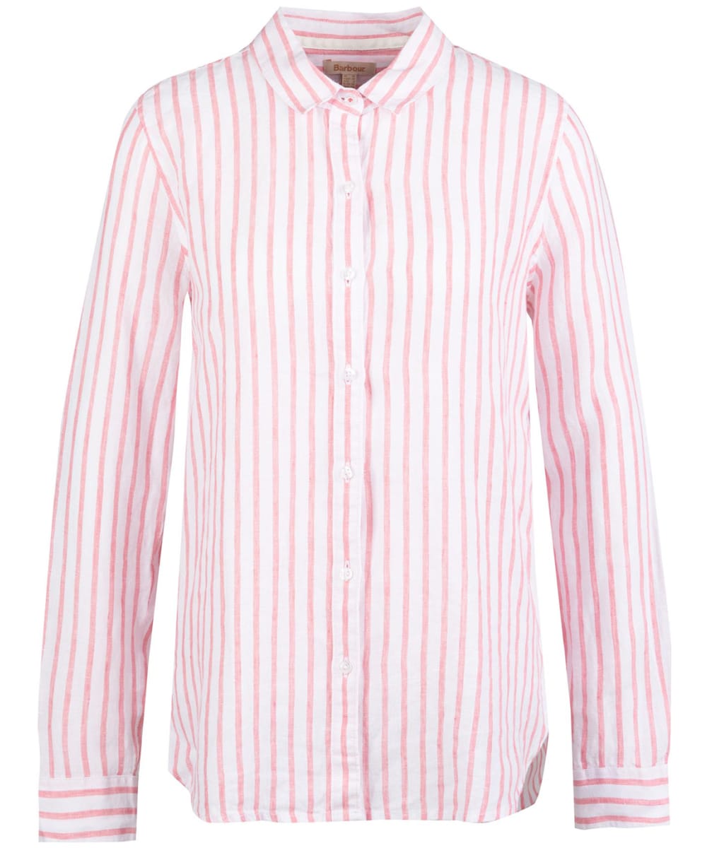 View Womens Barbour Marine Shirt Pink Punch UK 8 information
