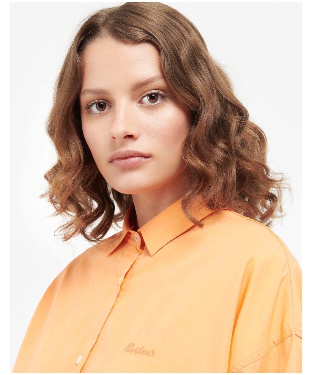 Barbour shirts womens Orange cheap
