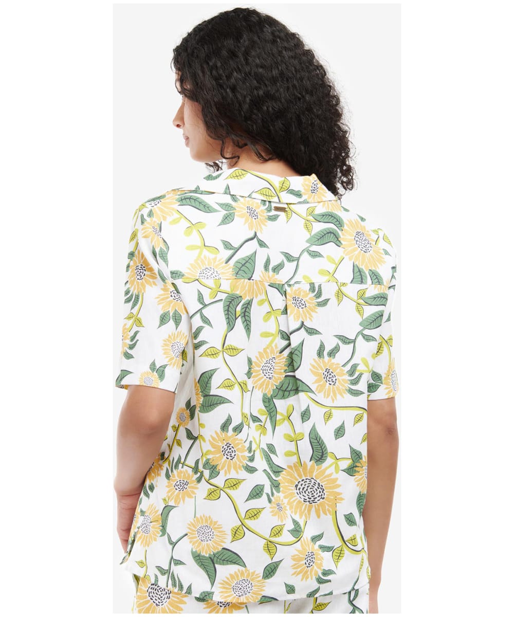 Barbour shirts womens yellow clearance