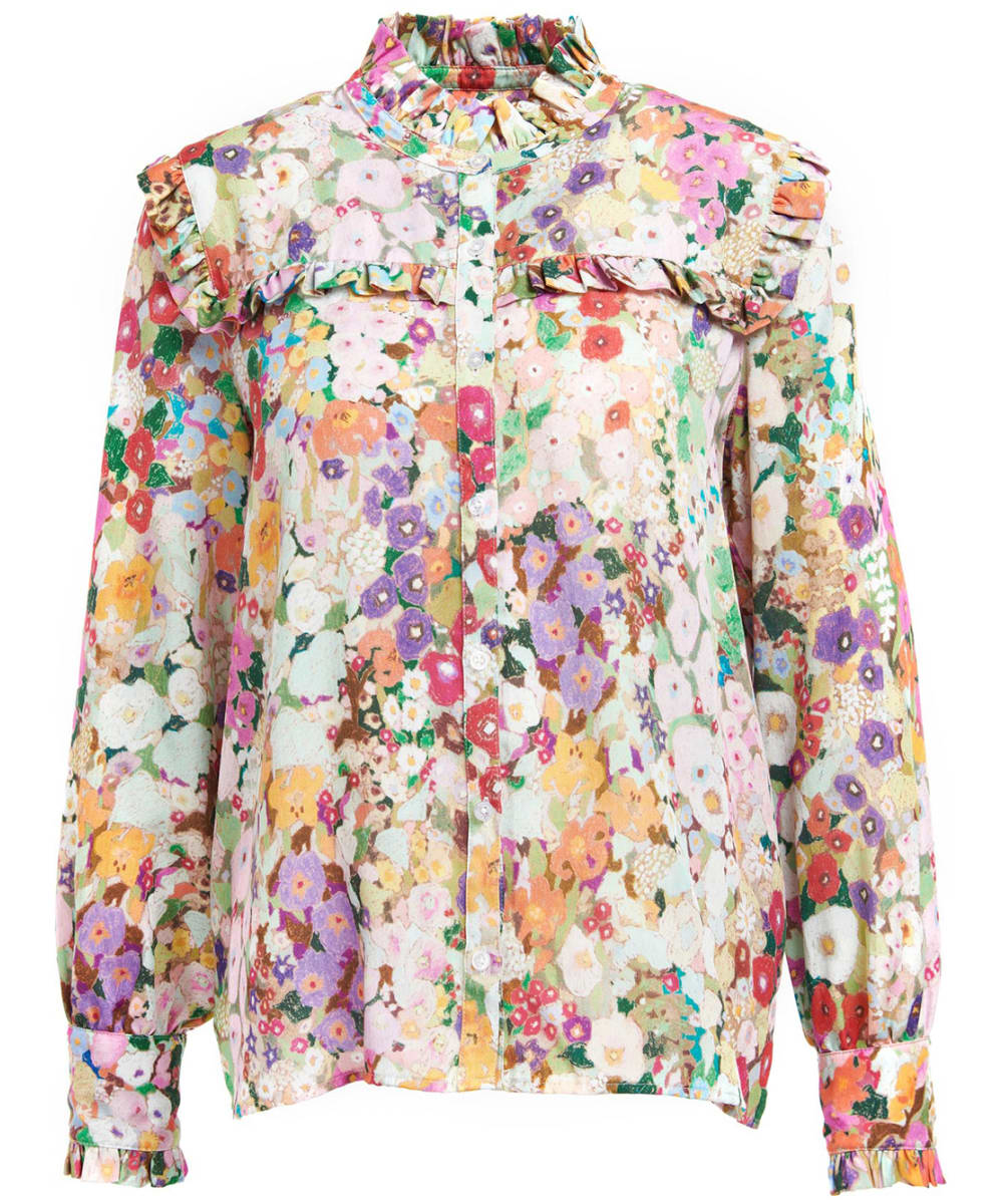 View Womens Barbour x House of Hackney Balcome Shirt Hollyhocks Spring UK 14 information