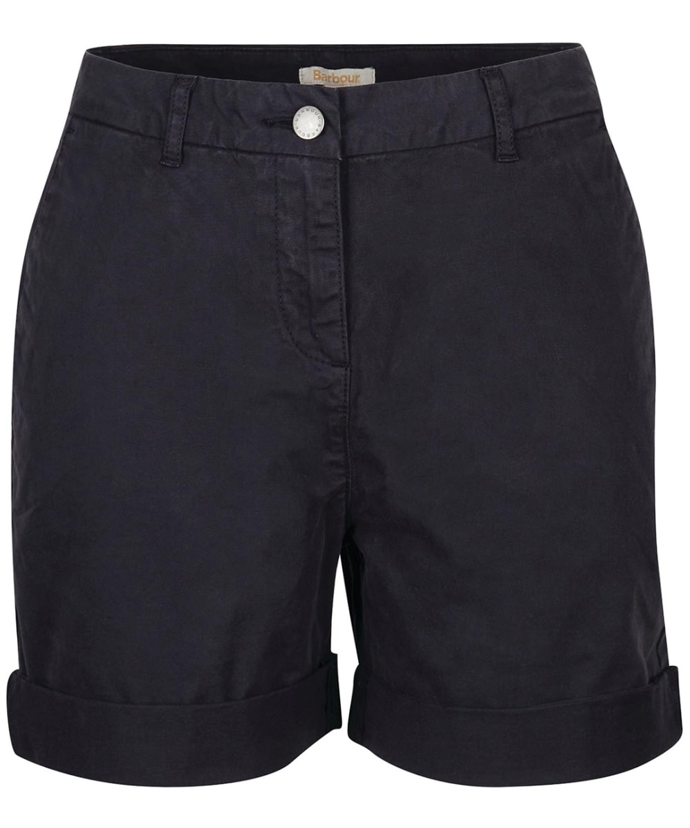 View Womens Barbour Chino Shorts Navy UK 14 information