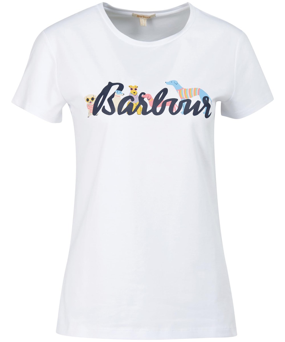 View Womens Barbour Southport TShirt White UK 14 information