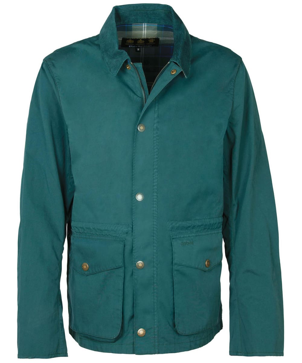 View Mens Barbour Kendle Casual Jacket Green Gables UK S information