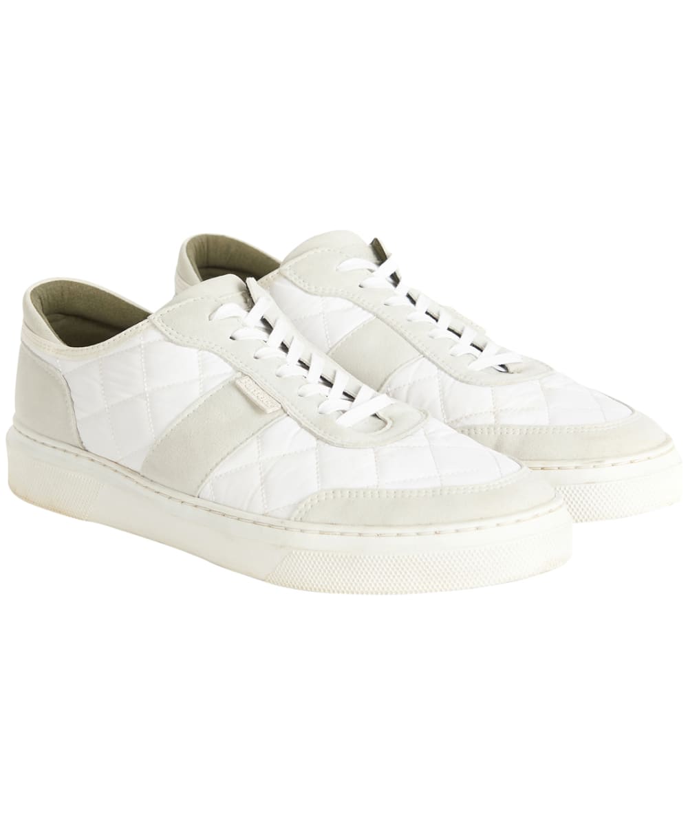 View Mens Barbour Liddesdale Trainers White UK 7 information