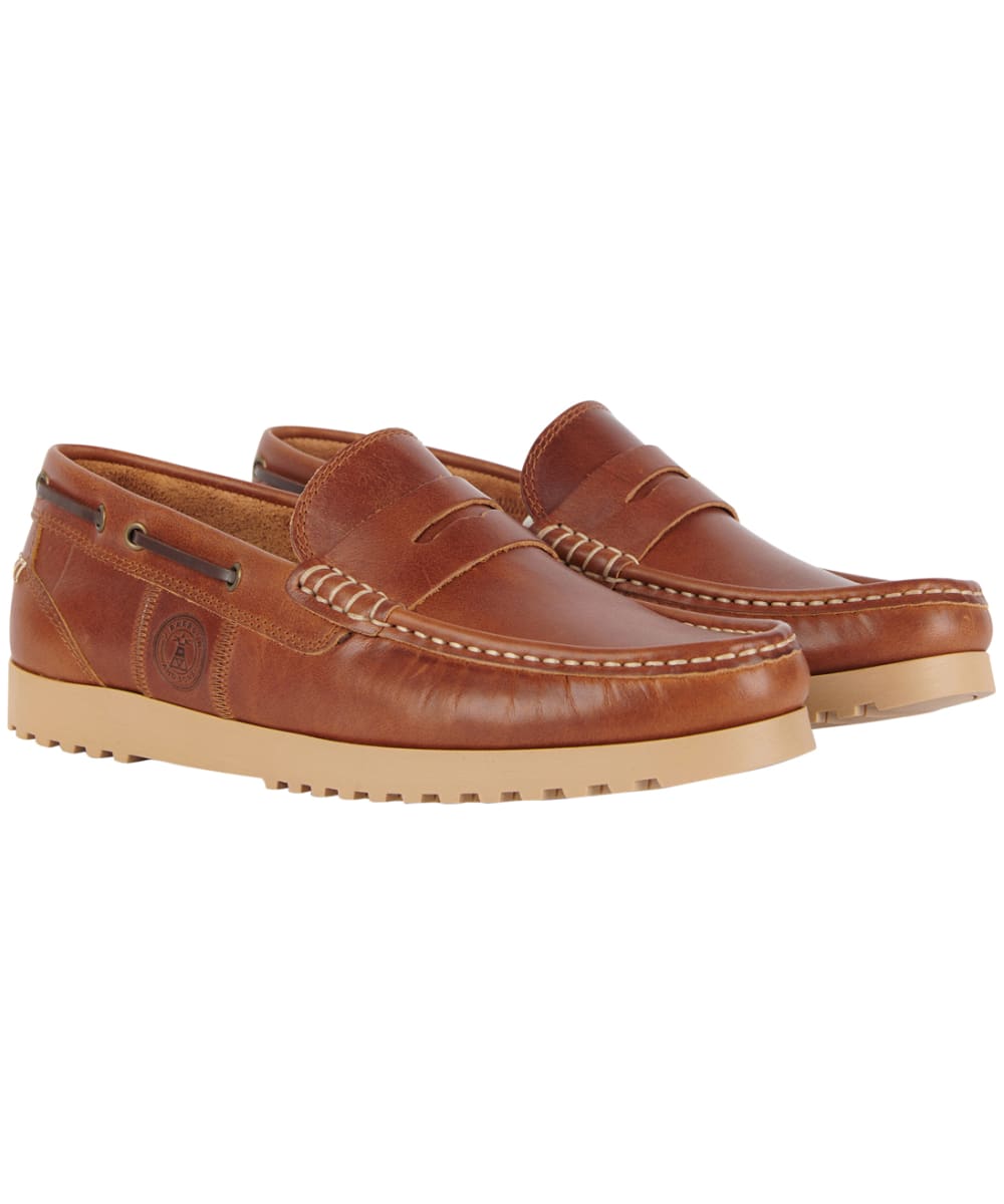 Mens barbour shop deck shoes
