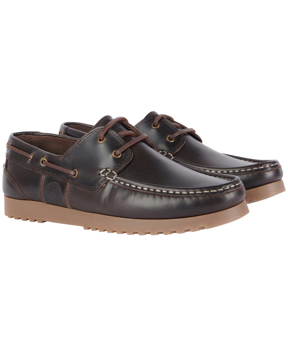 View Mens Barbour Seeker Boat Shoes Choco UK 10 information